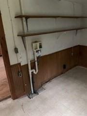 273 Dunhamtown Palmer Rd, Brimfield, MA 01010 - below grade area with wood walls and wainscoting