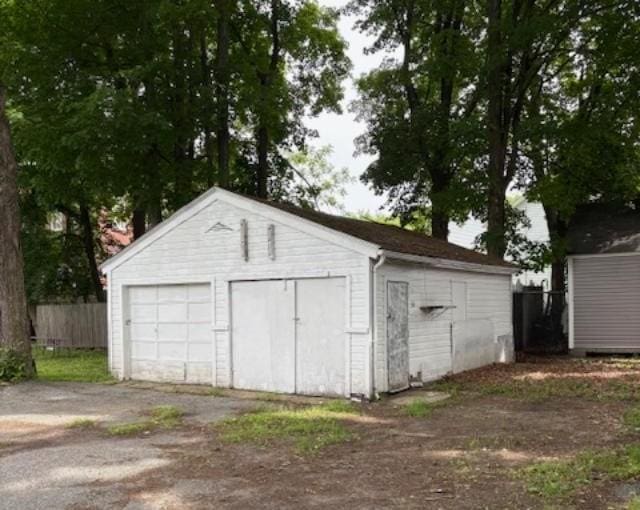 1098 Pleasant St, Palmer, MA 01069 - view of detached garage