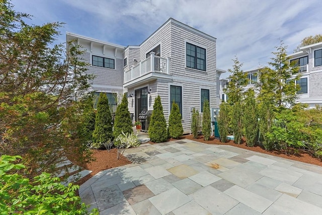 350 Bradford St Unit 7, Provincetown, MA 02657 - rear view of house with a balcony