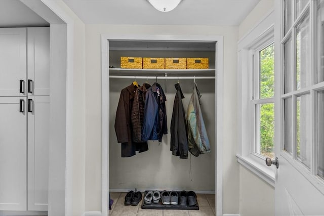 31 Brookside Dr, North Smithfield, RI 02896 - mudroom with baseboards, plenty of natural light, and tile patterned floors