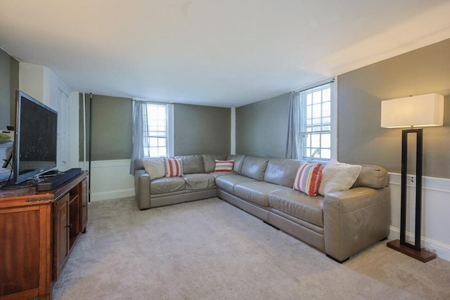 137 High St, Danvers, MA 01923 - living area featuring light colored carpet