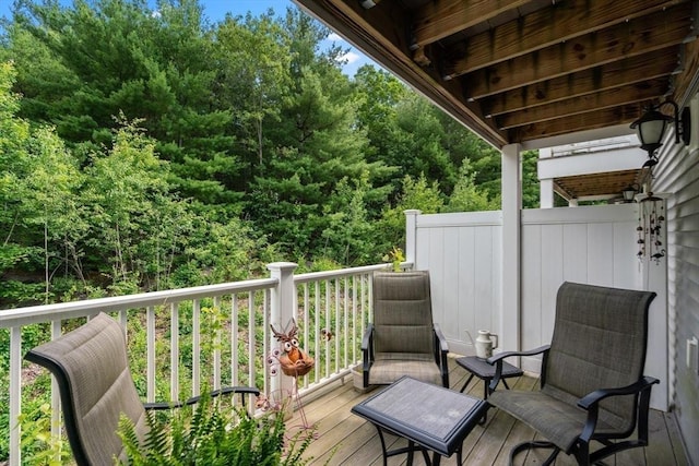 42 Sycamore Dr Unit 42, Leominster, MA 01453 - view of wooden deck