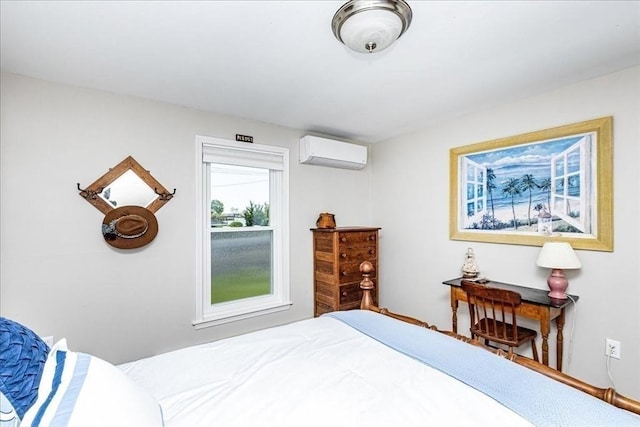 1 Shore Ave, Beverly, MA 01915 - bedroom with a wall mounted air conditioner