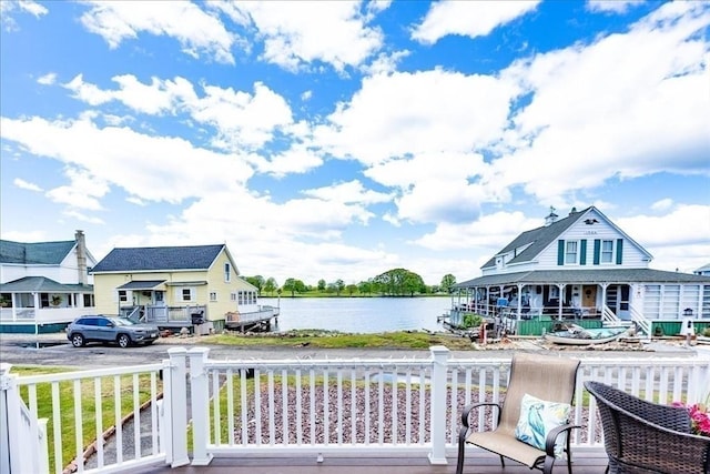 1 Shore Ave, Beverly, MA 01915 - porch featuring a water view