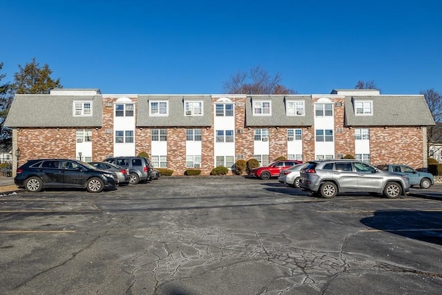 view of parking / parking lot