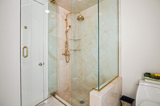 44 Southpoint Ln, Ipswich, MA 01938 - bathroom with a stall shower and toilet