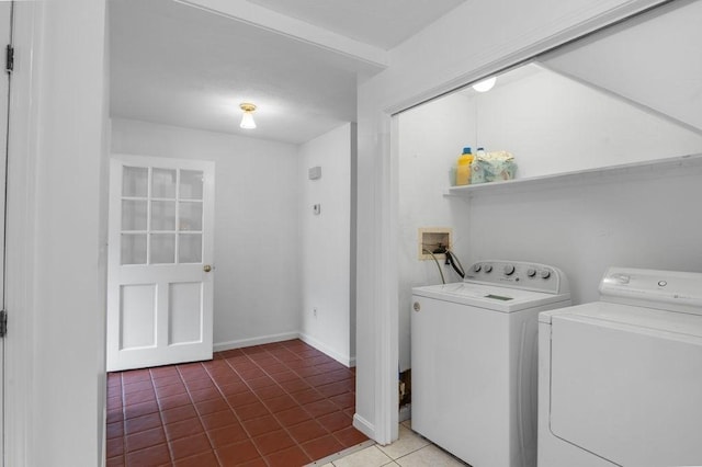 401 Colonial Dr Unit 35, Ipswich, MA 01938 - laundry area featuring independent washer and dryer and tile patterned flooring