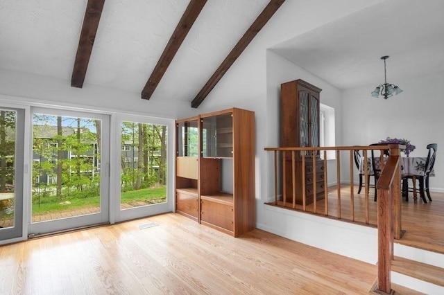 401 Colonial Dr Unit 35, Ipswich, MA 01938 - unfurnished sunroom featuring a chandelier and french doors