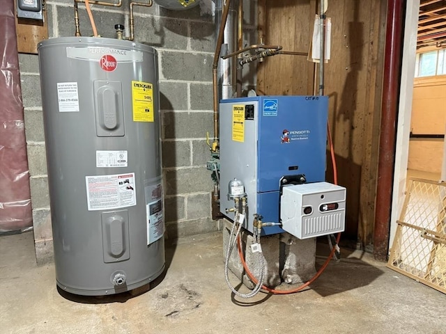 4 Perryville Rd, Webster, MA 01570 - utilities featuring water heater and a heating unit