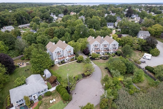 21 Musquashicut Ave Unit 27, Scituate, MA 02066 - bird's eye view of a forest