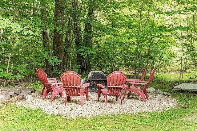 935 Old Keene Rd, Athol, MA 01331 - view of yard with an outdoor fire pit