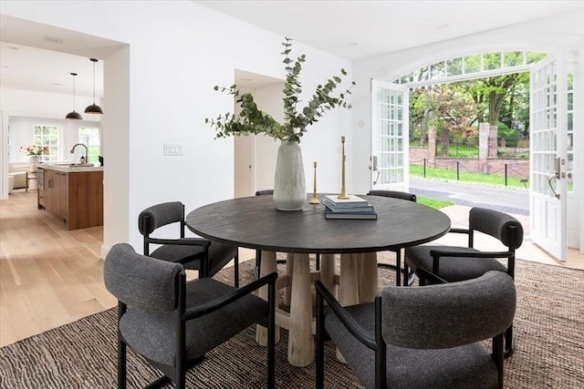 178 Ivy St, Brookline, MA 02446 - dining area featuring light wood-type flooring