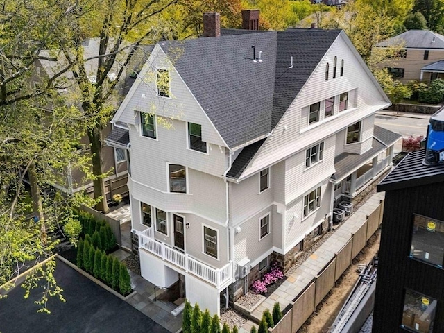 bird's eye view