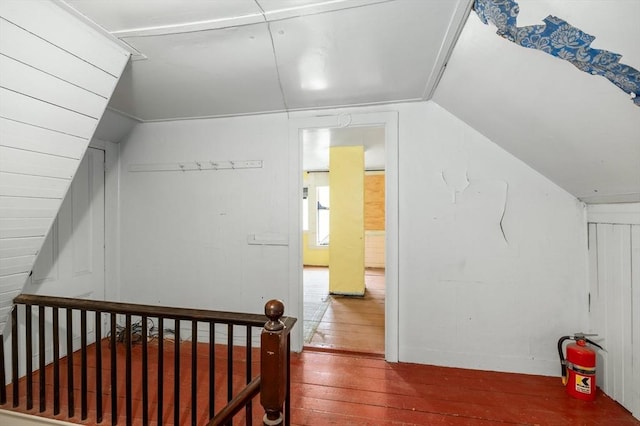 300-302 Main St, Gloucester, MA 01930 - additional living space with lofted ceiling and hardwood / wood-style floors