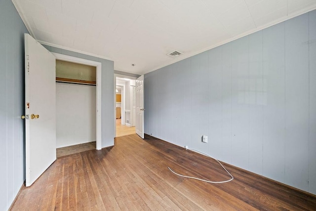 32 Standish Ave, Plymouth, MA 02360 - unfurnished bedroom featuring hardwood / wood-style floors and a closet