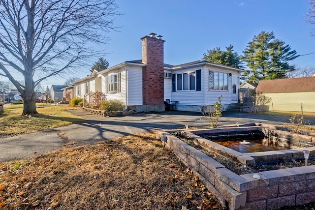 view of rear view of house