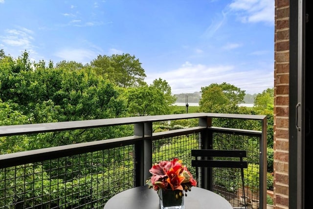 2400 Beacon St Unit 203, Boston, MA 02467 - view of balcony
