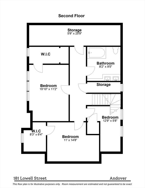 181 Lowell St, Andover, MA 01810 - home floor plan