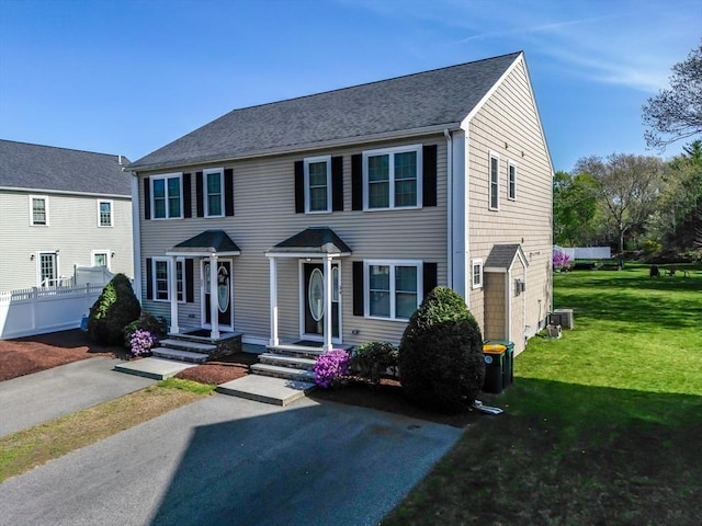 34 Bates St Unit 34, Abington, MA 02351 - view of front of house with central AC
