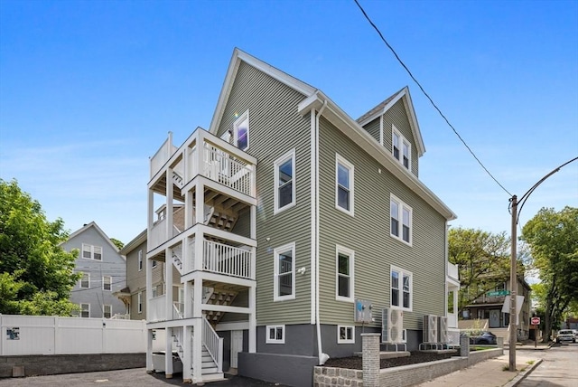 7 Denvir St Unit 2, Boston, MA 02124 - view of home's exterior with a balcony