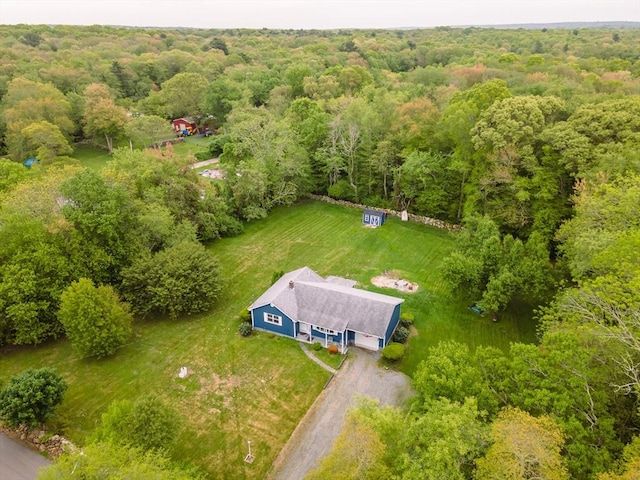 286 Narrow Ave, Westport, MA 02790 - view from above of property featuring a forest
