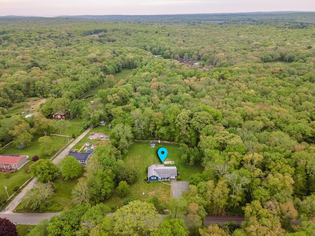 286 Narrow Ave, Westport, MA 02790 - view of property location with a heavily wooded area