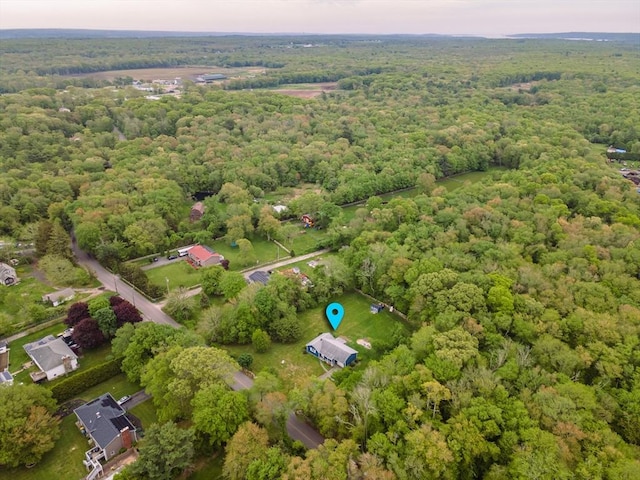 286 Narrow Ave, Westport, MA 02790 - aerial view of property's location with a forest