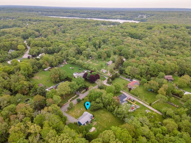 286 Narrow Ave, Westport, MA 02790 - aerial overview of property's location featuring a forest