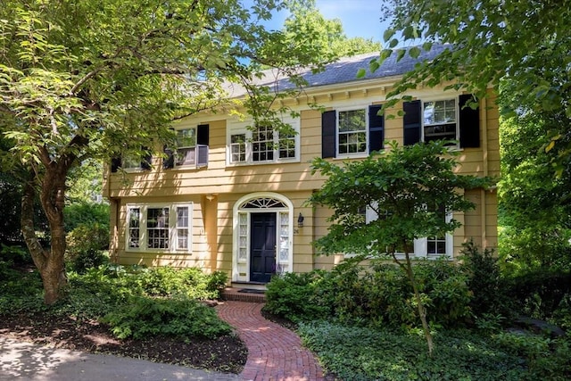 view of colonial house