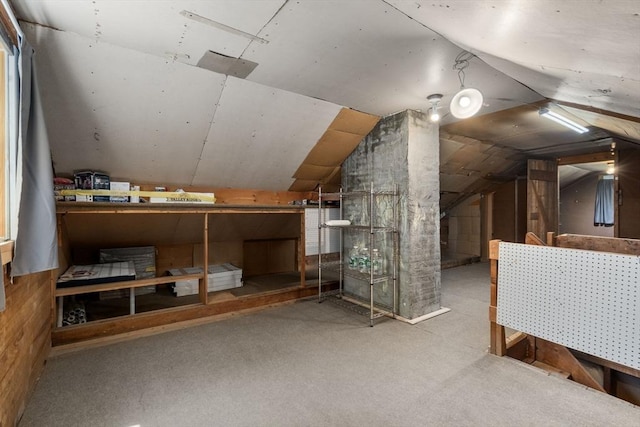 10 Morse Rd, Wayland, MA 01778 - additional living space featuring vaulted ceiling and carpet