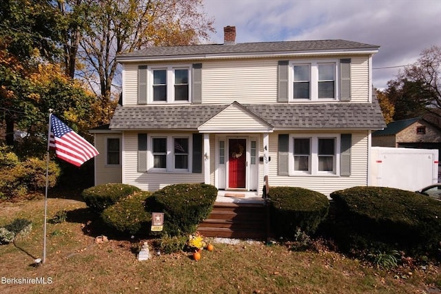 view of front facade