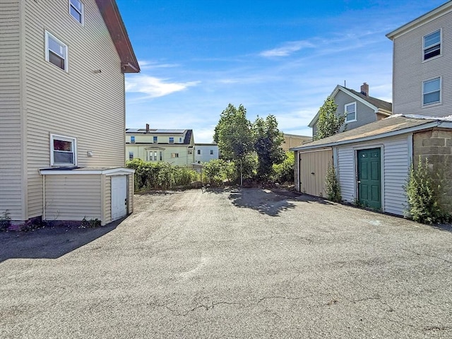 19 High St, Lynn, MA 01902 - view of patio with a shed