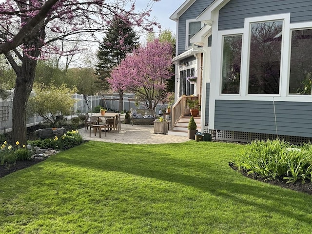 60 Wright St, Arlington, MA 02474 - view of yard with a patio