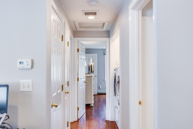 18 Tupelo, Harwich, MA 02645 - hallway with dark wood-style floors