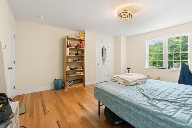 35 Fredonian St Unit K, Shirley, MA 01464 - bedroom featuring light wood-style flooring and baseboards