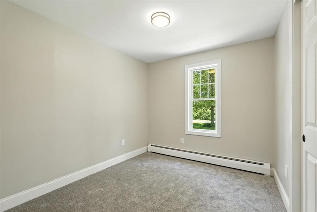 147 Mort Vining Rd, Southwick, MA 01077 - carpeted spare room featuring baseboard heating and baseboards