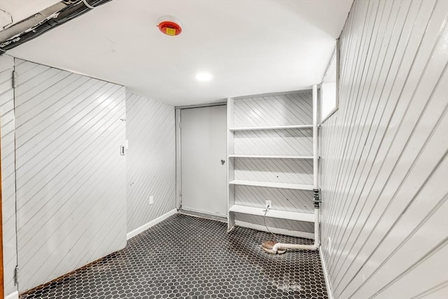 view of storage room