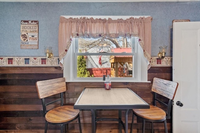 view of dining room