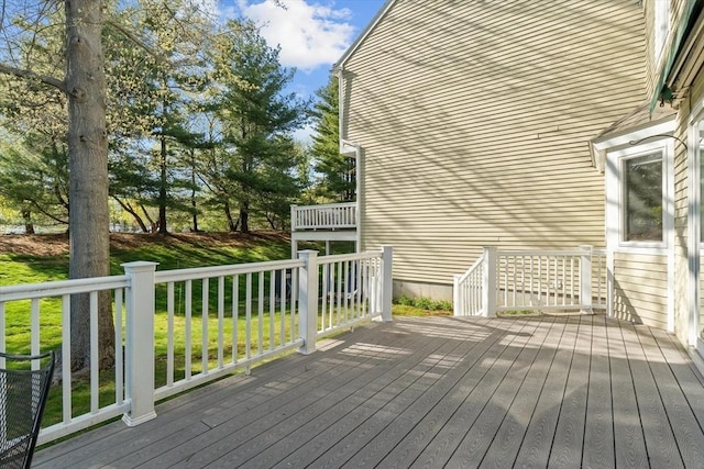 view of deck