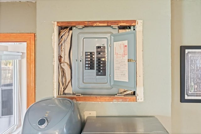 utilities with electric panel