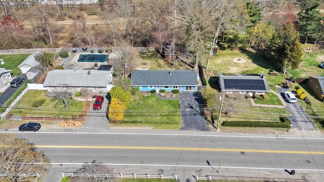 drone / aerial view