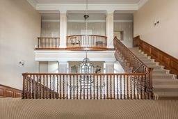 stairs with ornamental molding