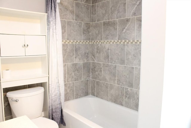 34-36 Glenallen St, Winchendon, MA 01475 - bathroom with shower / tub combo with curtain and toilet