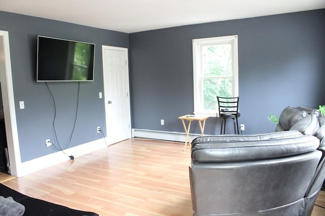 34-36 Glenallen St, Winchendon, MA 01475 - sitting room featuring wood finished floors and baseboards