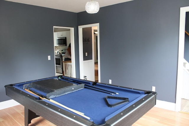 34-36 Glenallen St, Winchendon, MA 01475 - game room with billiards table and wood finished floors