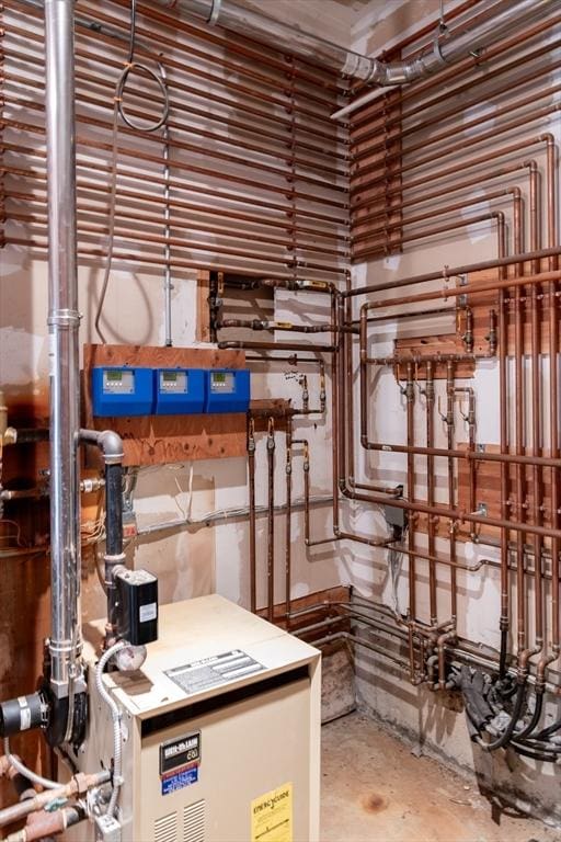 view of utility room