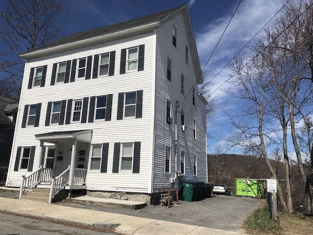 view of colonial inspired home