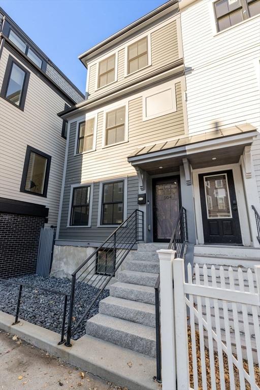 view of townhome / multi-family property