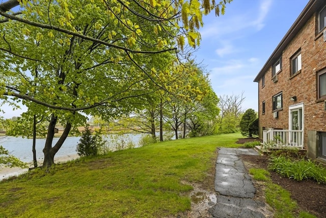 34 Bayview Ter Unit 3, Danvers, MA 01923 - view of grassy yard with a water view