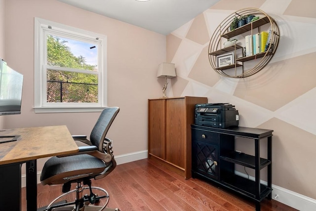 106 Walnut St Unit 2, Somerville, MA 02145 - office featuring wood finished floors and baseboards